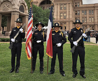 UTSA Police Salute Fallen Officers