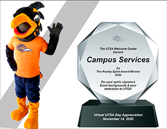 Campus Services Brings Rowdy Spirit to UTSA Day