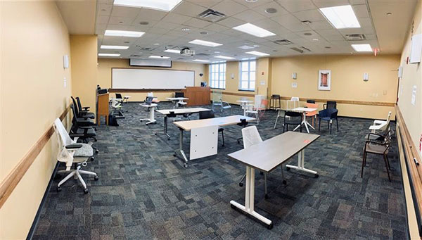 The Facilities furniture survey included a vast amount of outdoor and indoor classroom selections.