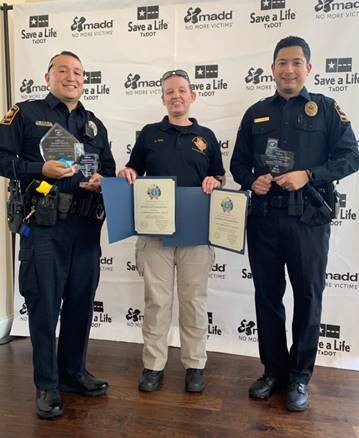 MADD Honors UTSA Officers