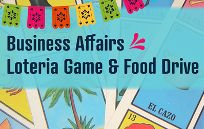 Business Affairs Food Drive