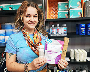 UTSA Senior Brings Sustainable Hygiene Products to the Whataburger Resource Room