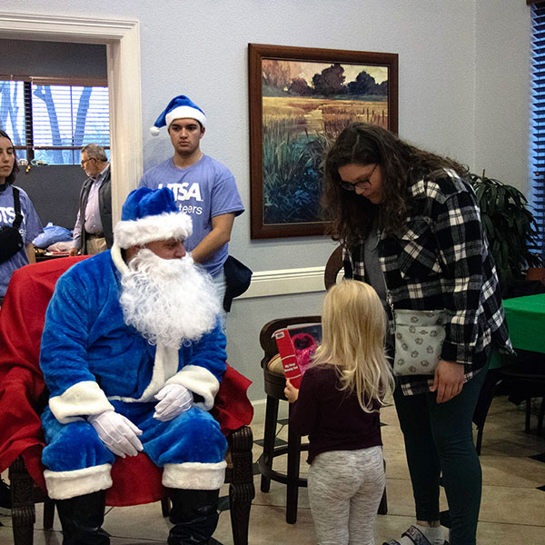 UTSA Blue Santa