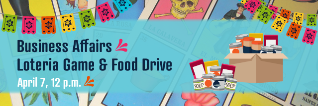 Business Affairs Food Drive