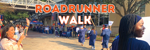 Celebrate During Roadrunner Walk