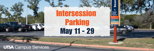 Intersession Parking