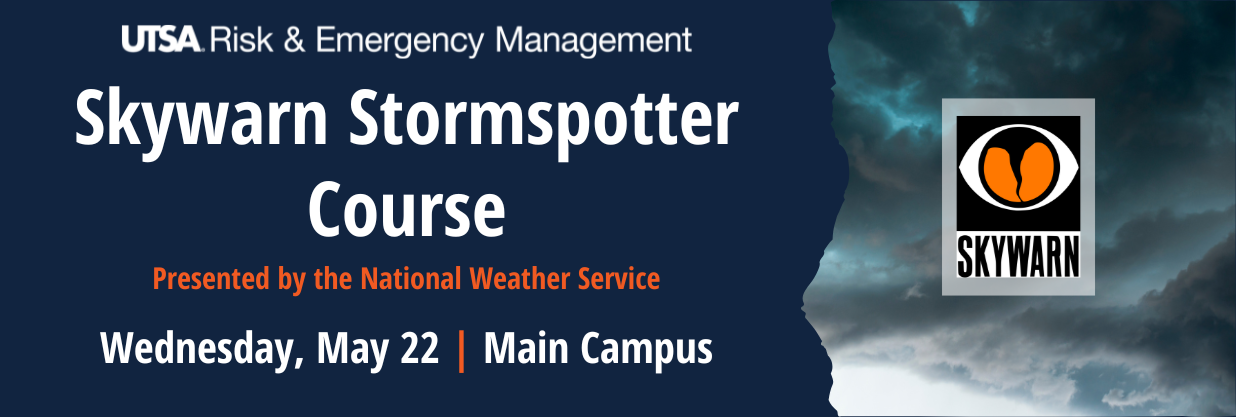 Skywarm Storm Spotter Course banner