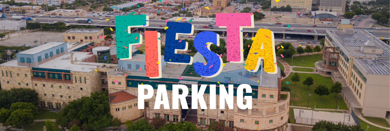 Fiesta Parking banner
