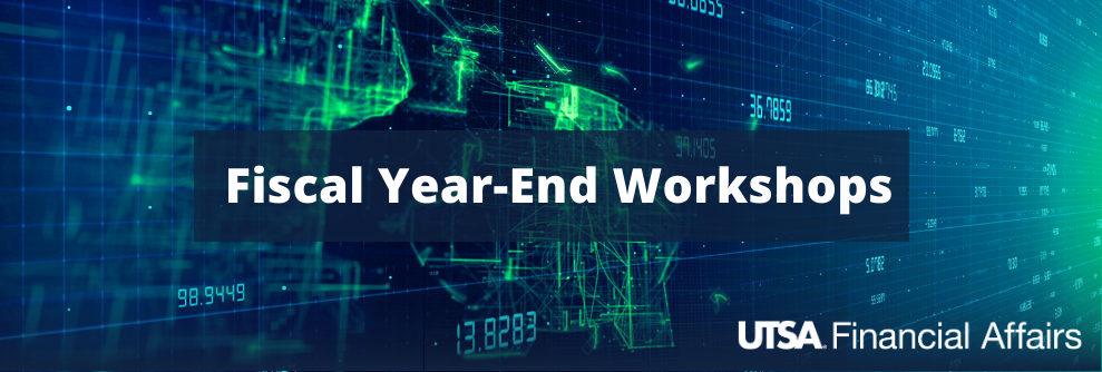 Fiscal Year-end Workshops