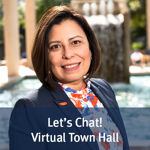 Let's Chat! Virtal Town Hall