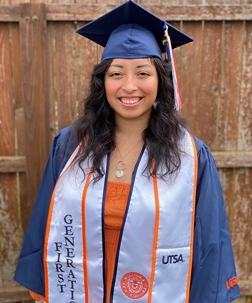 Campus Services graduate Savannah Quinonez