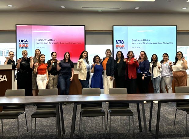 BA interns and students