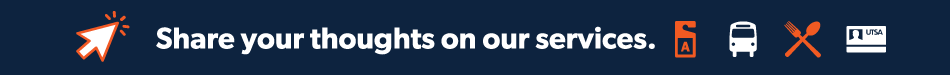 Share your thoughts on our services.