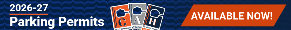 Clickable banner that reads "2026-27 Parking Permits available now!"