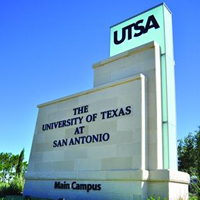 UTSA sign