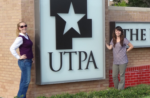 UTPA sign