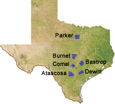 Texas map