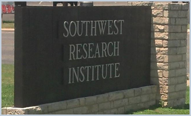 Southwest Research Institute sign