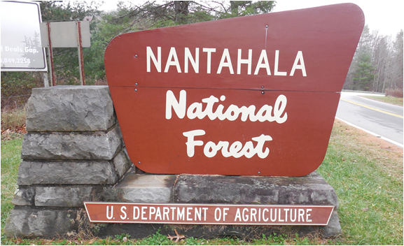 park sign