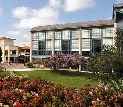 Outside of the Student Union