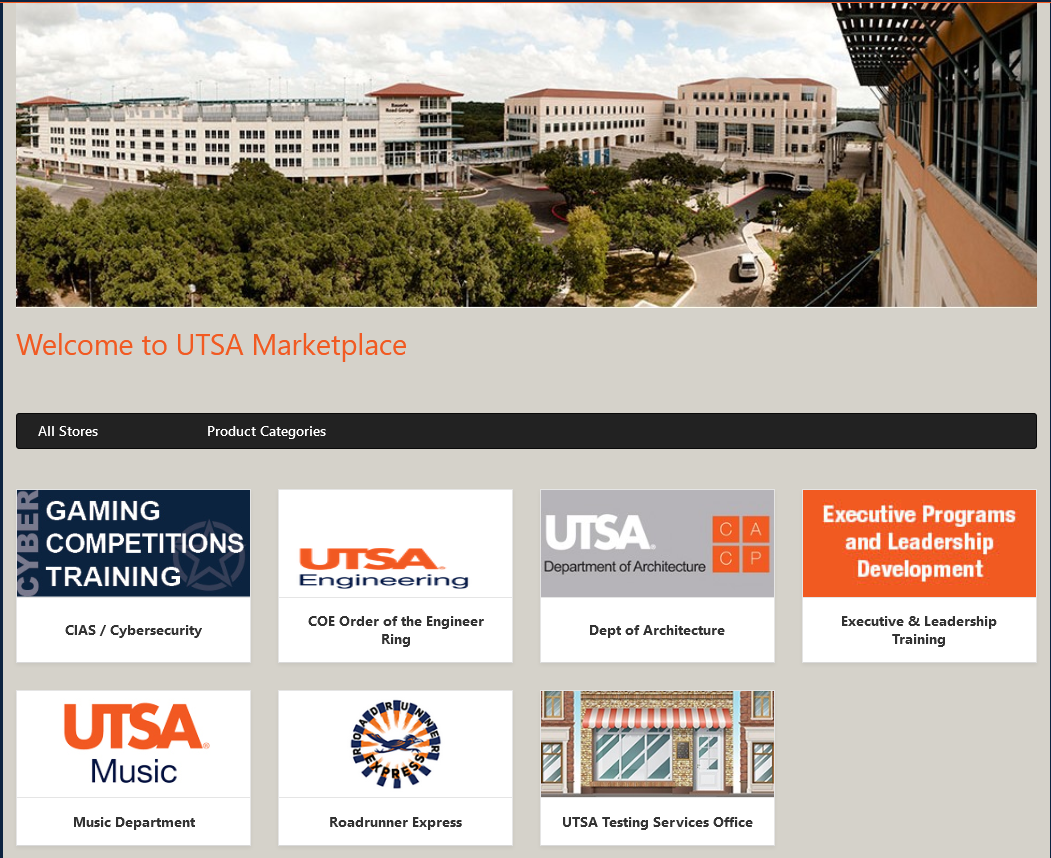 UTSA Marketplace