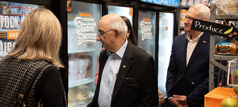 Harvey Najim on food pantry on UT San Antonio campus