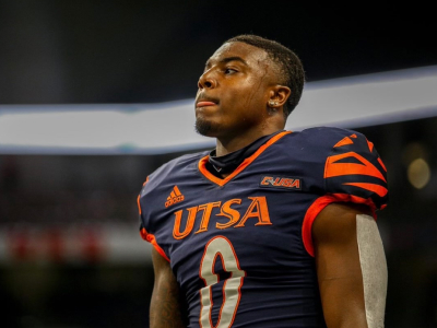 Rashad Wisdom on football field