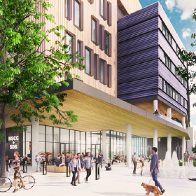 Drawing of UTSA school of data science