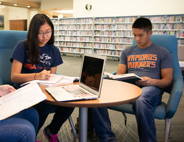 Students Studying