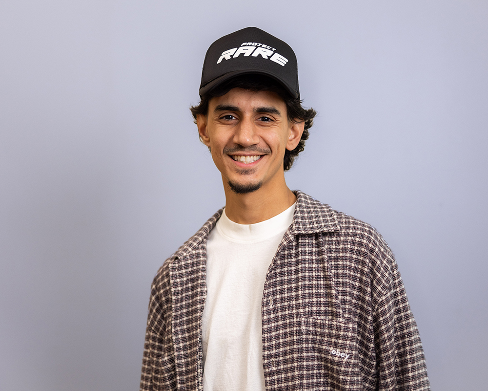 Joey Asturias smiling