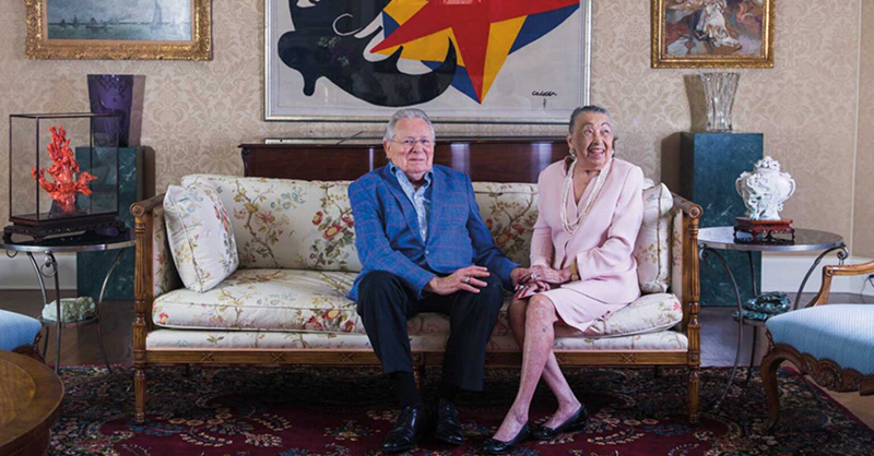Joe R. and Teresa Lozano Long, longtime supporters of UT Health San Antonio