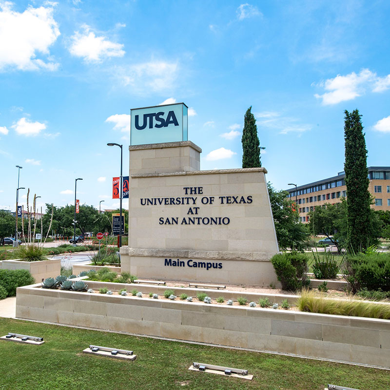 UTSA monument