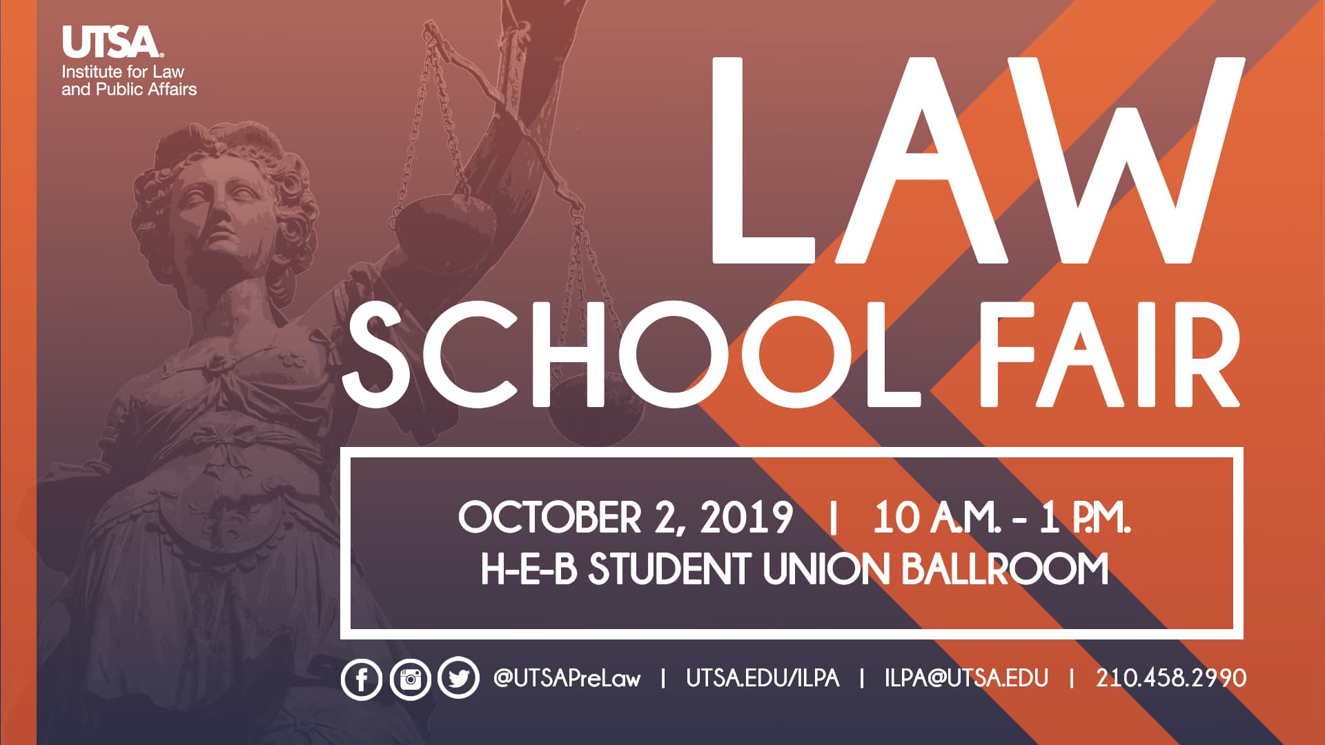 Law School Fair The Institute for Law and Public Affairs UTSA