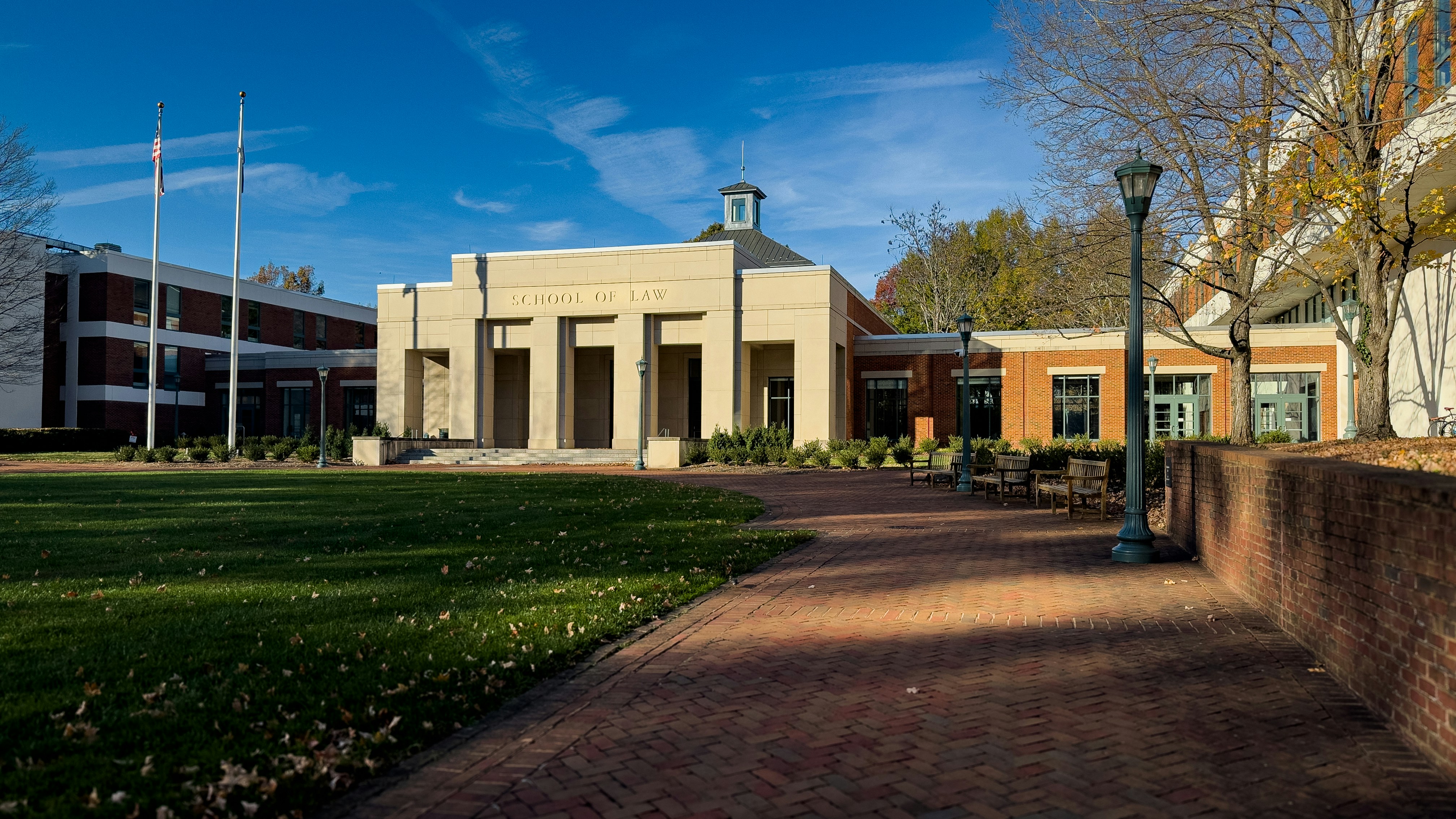 image representing a law school