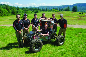Society of Automotive Engineers
Baja Team competes in Oregon