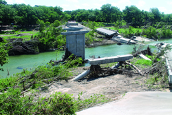 Post-doc awarded NSF RAPID funding to study Wimberly flooding