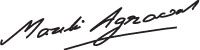 Signature Mauli Agrawal