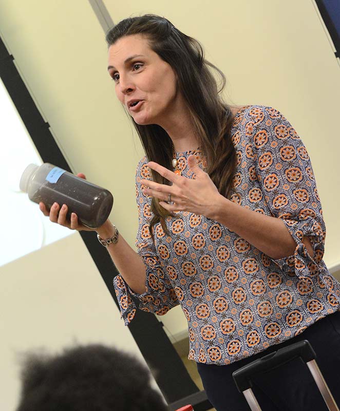  Heather Shipley, Burzik Professor in Engineering Design and chair of the Department of Civil and Environmental Engineering.