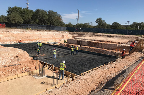 Ground broken for Large-Scale Structural Testing Facility on West Campus