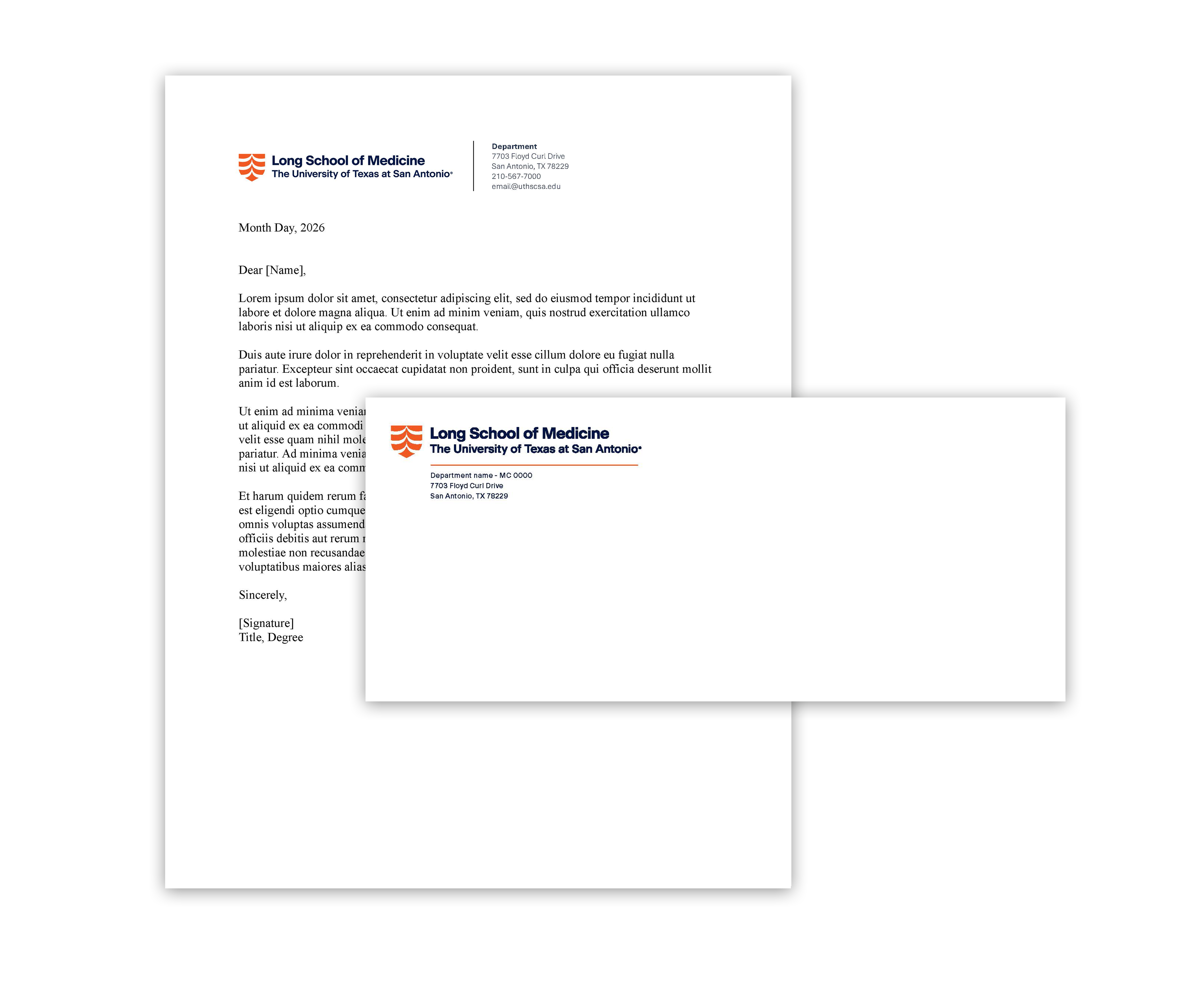 Letterhead College and School