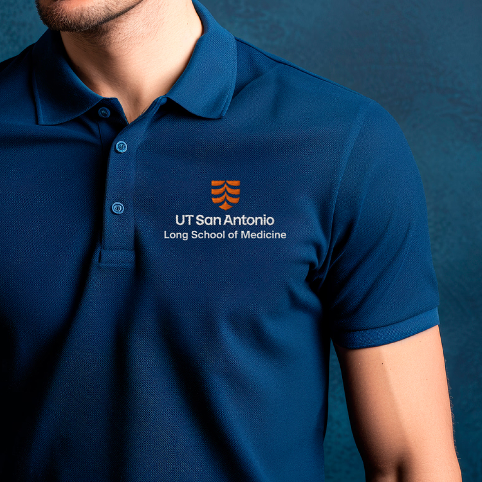 Shirt with college name