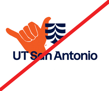 Logo with birds up icon placed on top