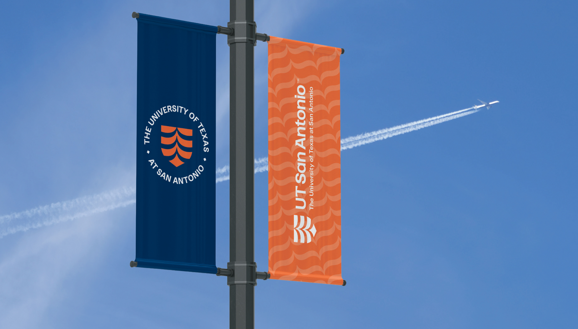 Banners with logo