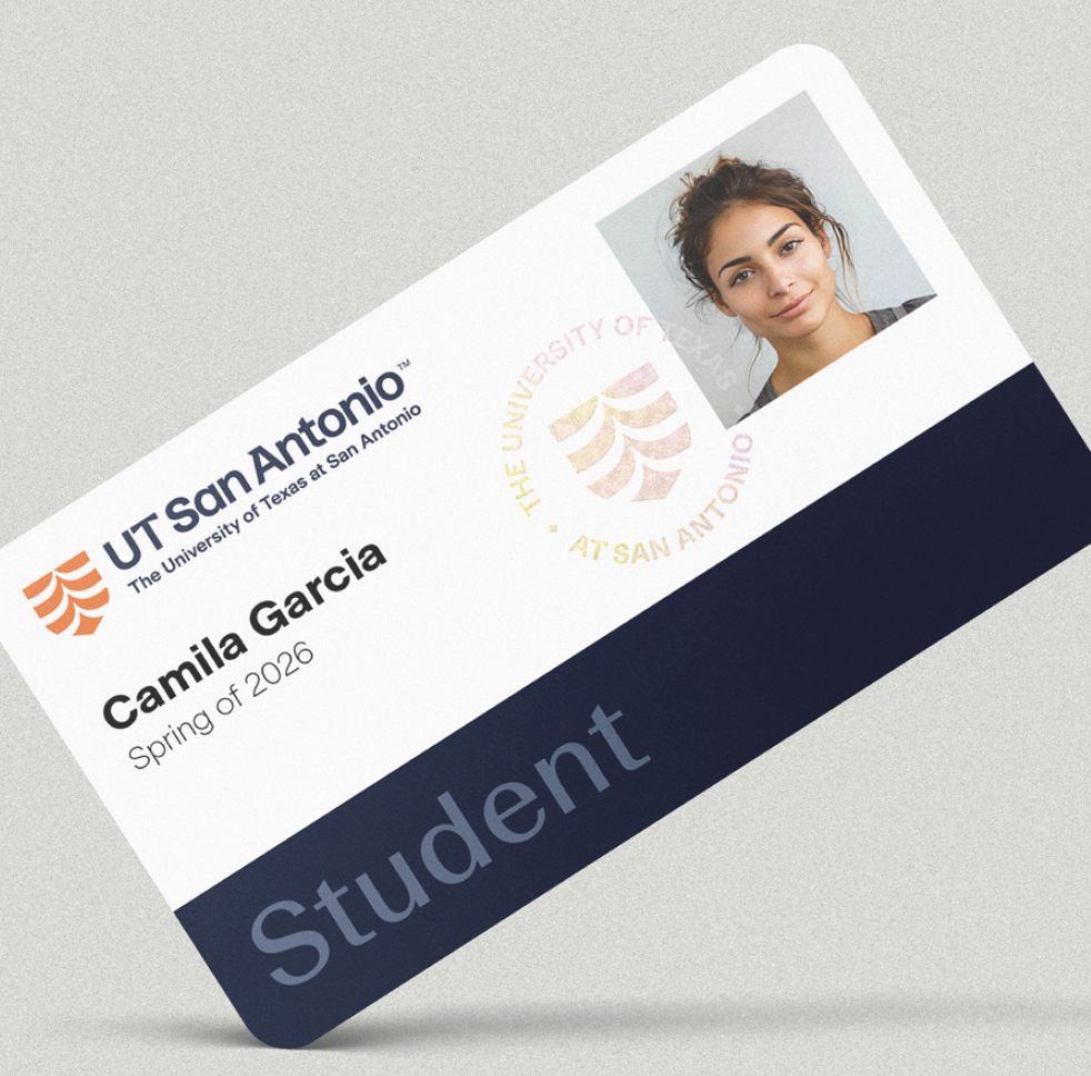 Student ID with branding