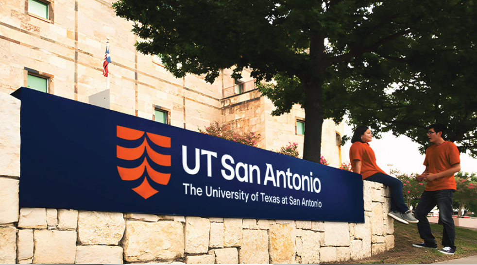 Building signage with branding