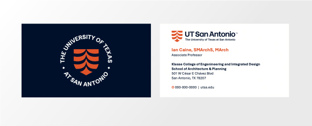 Business card examples