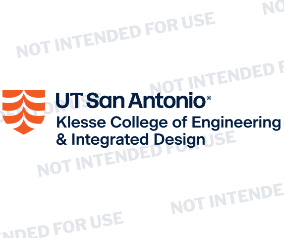  'Klesse College of Engineering & Integrated Design' with shield to the left