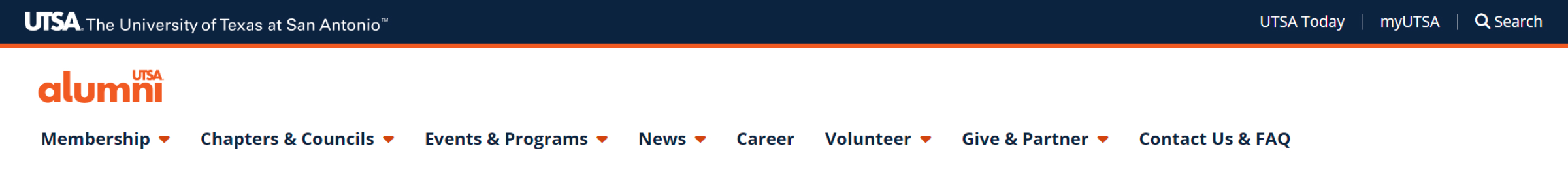 Primary - Stacked Global Header on Desktop