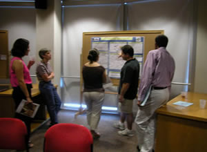 students at symposium