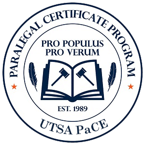 UTSA Paralegal Program